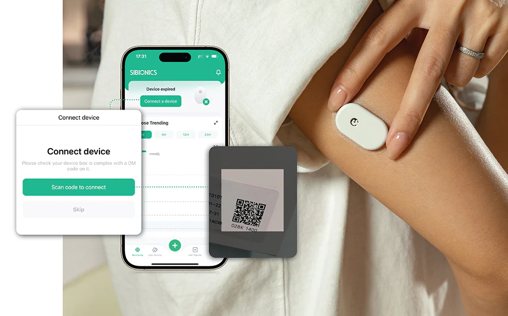 Passo 3: Conectar o sensor via Bluetooth